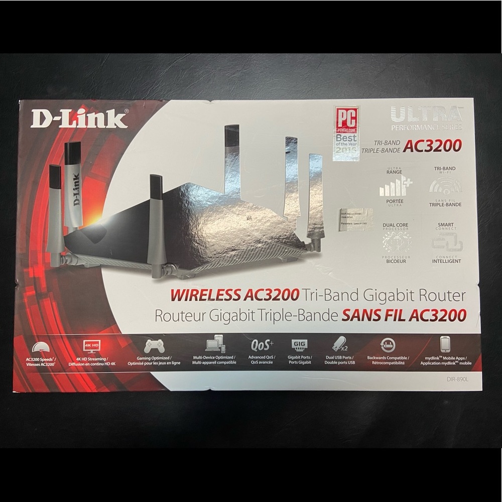 D-Link Tri-band Gigabit Router